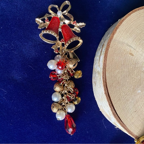 Vintage- Stunning Jingle Bell, Cha-Cha Necklace Enhancer - Picture 5 of 16